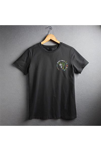 Ozzy Ψηφιακό μπλουζάκι με μοτίβο Panda Unisex