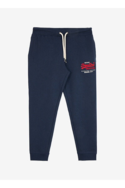 SUPERDRY Normal Lacivert Erkek Eşofman Altı M7011139A6UH_DUO VL GRAPHIC SLIM JO