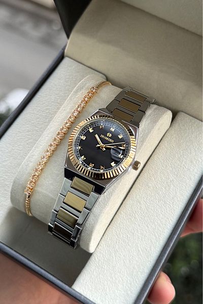 Homies Women's Wristwatch Rlx Model Gift Box and Bracelet