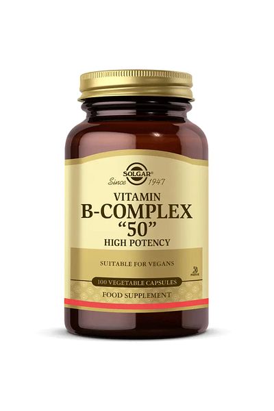Solgar Vitamin B Complex - 50 mg 100 Capsules
