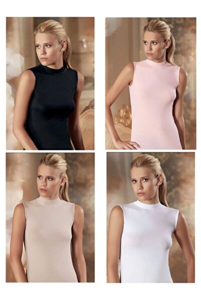 m mlinda Γυναικείο εσώρουχο αμάνικο ζιβάγκο Lycra Skin