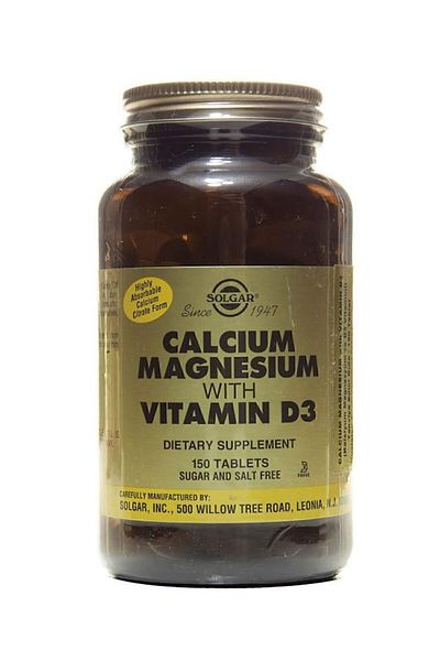 Solgar Calcium Magnesium with Vitamin D3 150 Tablet