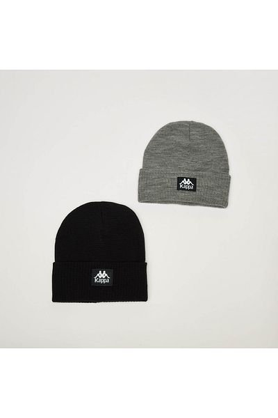 Kappa Pack Of 2 Kappa Beanies