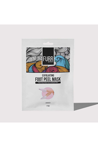 Furr قناع تقشير وتقشير القدمين، زوج واحد