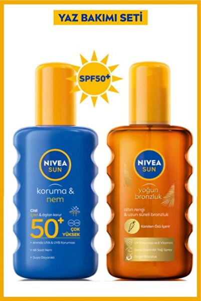 NIVEA Eşit Ve Hızlı - Yüksek Etkili UVA / UVB filtresiyle Sun Güneş Koruyucu ...