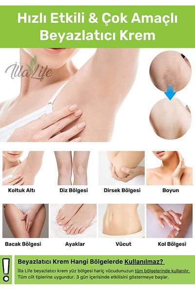 İlla Life Private Area - Fast-Acting Whitening Underarm Bikini Area