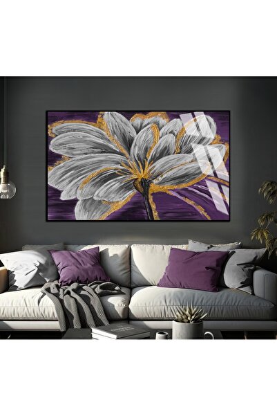 Harika bir ev HARİKABİREV | MODEL ABSTRACT CU FLORI DE MERUDE AURII | TABLĂ D...