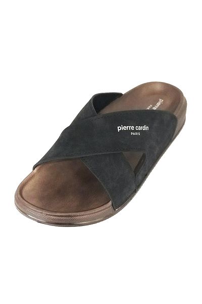 Pierre Cardin Pct-7412 Ανδρικές παντόφλες με χιαστί με λουράκι