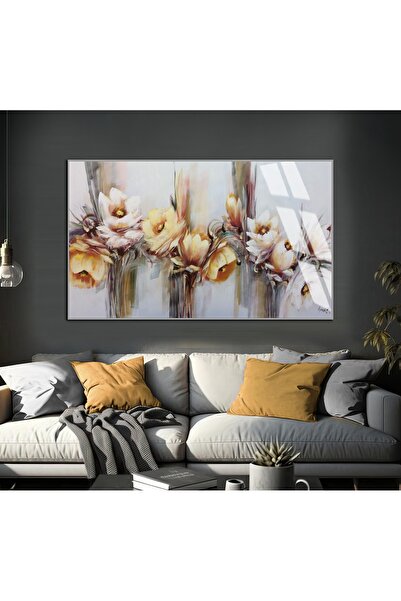 Harika bir ev HARİKABİREV | MODEL 01 CU MODEL FLORAL GRĂDĂȘTĂ-PORTOCALIU SUPT...