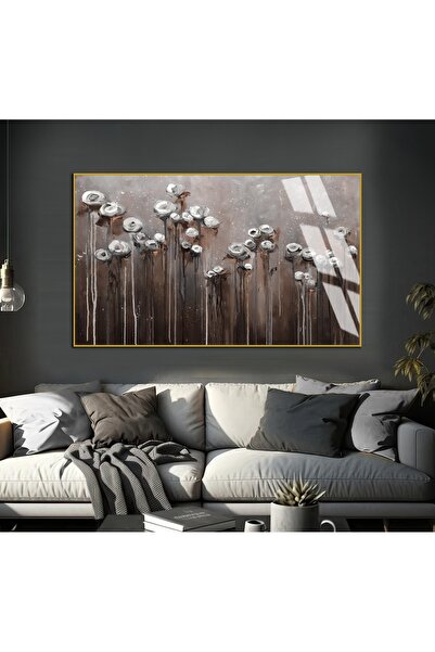 Harika bir ev HARİKABİREV | Model abstract de trandafiri bronz-gri | TABLĂ DE...