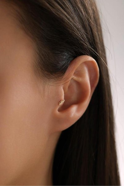 Tufanlar Kuyumculuk Altın Tüy Piercing