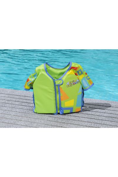 BESTWAY Swim Vest W Sleeves Safe Boy/Girl Suitable 3-6 Yers Old 26-32147