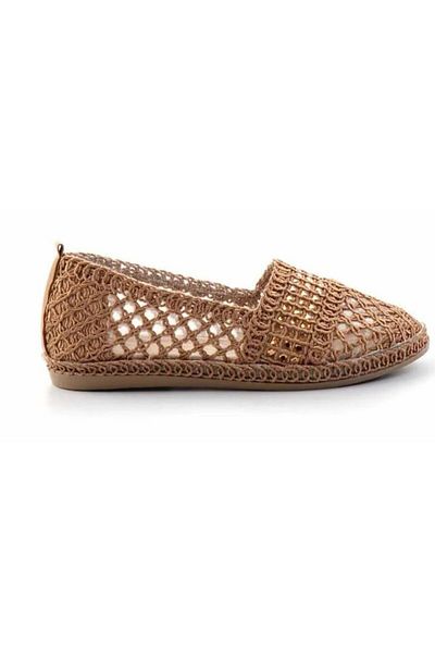 Pierre Cardin Pct-54570 Γυναικείες Πλεκτές Πέτρινες Μπαλαρίνες