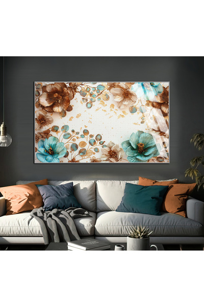 Harika bir ev HARİKABİREV | MODEL CU FLORI DE CULOARE VERDE AURIE-ARGINTIE | ...