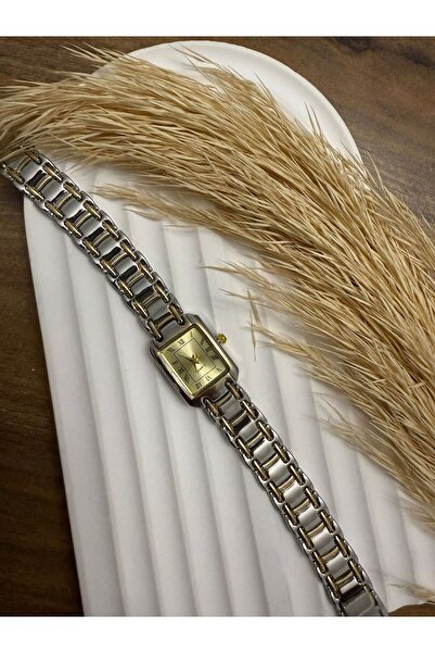 rubsey Retro Minimal Straw Cord Vintage Women's Wristwatch