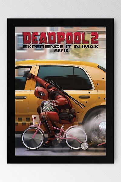 Saturn Pictură înrămată de Deadpool - Pictură poster film Marvel