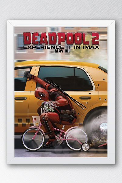 Saturn Πίνακας με κορνίζα Deadpool - Πίνακας αφίσας ταινίας Marvel