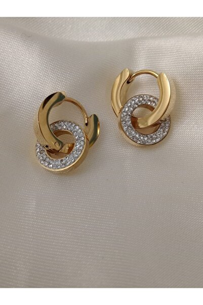 Shisa Jewel Halka küpe CELIK STAINLESS STEEL 316 L Nazar boncugu ÇELIK KÜPE (17)