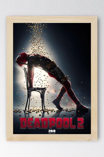 Saturn Pictură înrămată de Deadpool - Pictură poster film Marvel