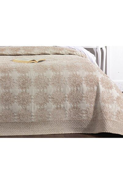 Levanzo ÇİFT KİŞİLİK YATAK ÖRTÜSÜ VICTORIA BEJ