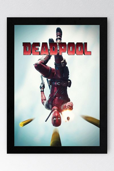 Saturn Pictură înrămată de Deadpool - Pictură poster film Marvel