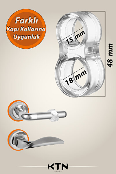 KTN Kotan Silikon Kapı Stoperi 1 ADET Duvar Koruma Aparatı Çarpma Önleyici Elastik Kapı Kolu Stoperi