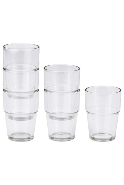 IKEA Reko Bardak Seti - Cam - 170 ml - 6 Adet
