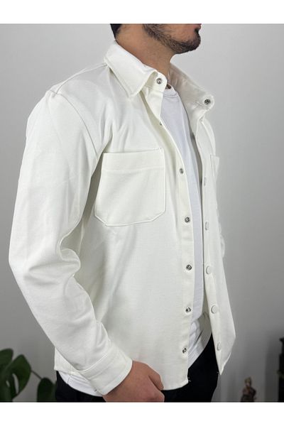 T&M Vertino White Basic Rifle Style White Shirt