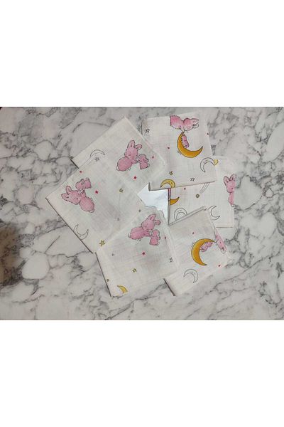 Alpıno Alpino Baby Mouth Wipes 6 Pieces (100% Cotton)