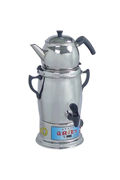 ÜRET Çelik 12 Litre Lüks Semaver Lcs 3