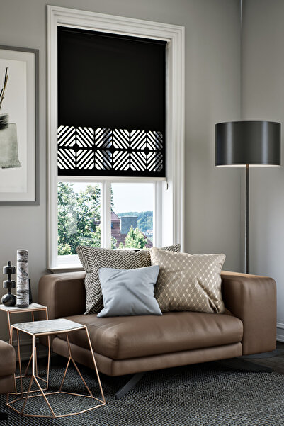 Genel Markalar Lazer Kesim Mat Stor Perde, Lazer Kesimli Klasik Serisi, C-201...