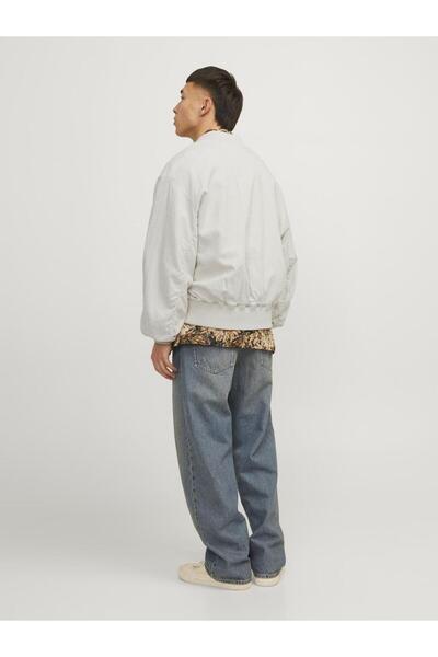 Jack & Jones Jorfaro Linen Bomber Jacket 12253174 -Mo