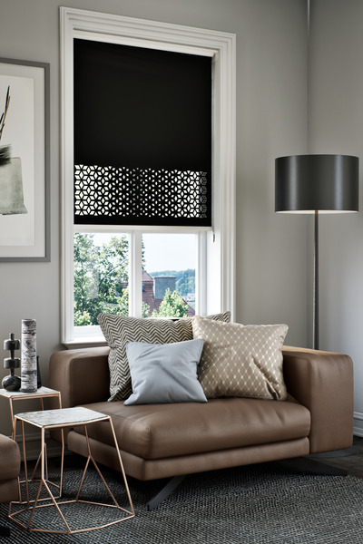 Genel Markalar Lazer Kesim Mat Stor Perde, Lazer Kesimli Modern Serisi, M-191...