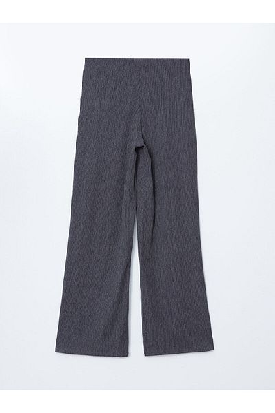 LC Waikiki Elastic Waist Textured Women's Trousers