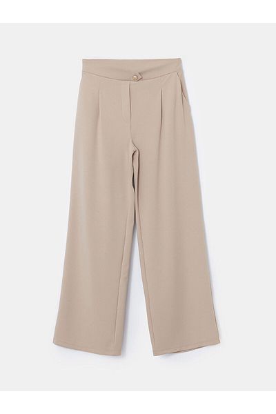 LC Waikiki Γυναικείο παντελόνι Loose Fit Crepe