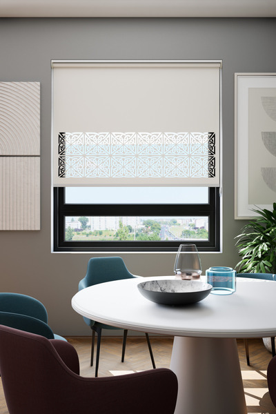 Genel Markalar Lazer Kesim Mat Stor Perde, Lazer Kesimli Klasik Serisi, C-161...