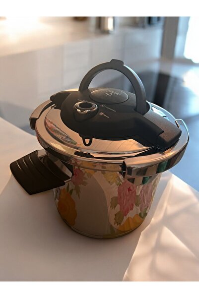 GUNES ZUCCACIYE Arow  6 Lt Paslanmaz Çelik Düdüklü Tencere