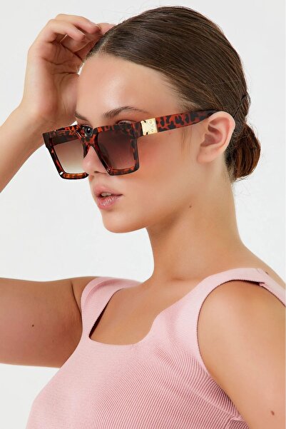 Rams نظارات شمسية للنساء من ليوبارد