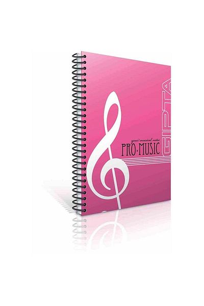 Gıpta A4 Pp Cover Music Notebook 60yp Spiral