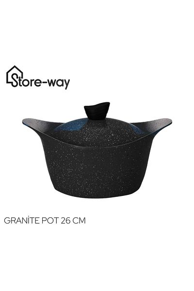 Storeway Natural Granite Coating 26 cm Non Stick Pot