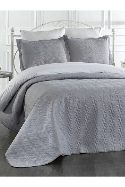 Levanzo Ester Gray Double Bedspread
