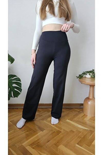 Butik Bol Paça Mat Belize Kumaş Yürüyüş Pantolonu