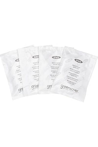 ALKAP Oxo - Филтър с активен въглен Good Grips Greensaver - 4 резервни филтъра за кутии за съхранение на храна