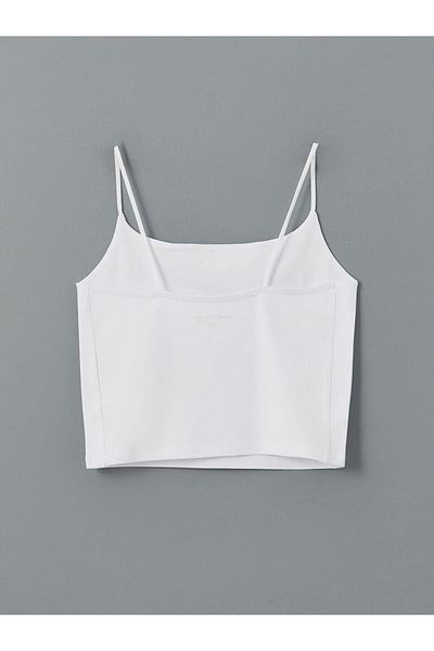 LC Waikiki Lcw Dream U Neck Seamless Crop Women's Undershirt