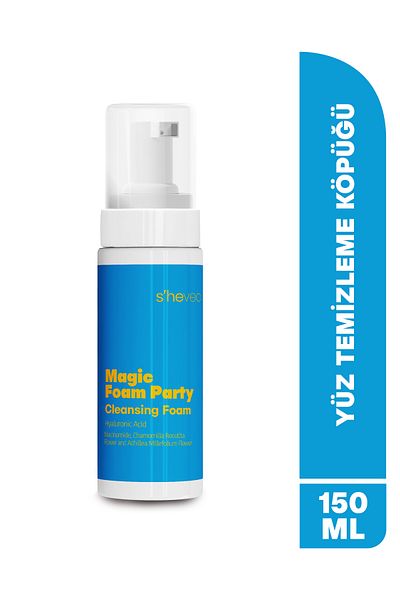 ROSSMANN Magic Foam Party - 150ml Soothing Moisturizing Facial Cleansing Foam