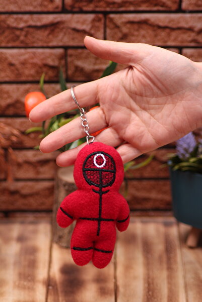 Ozka Leather Collection Igra lignje - dizajn kruga od Privezak za ključeve de...