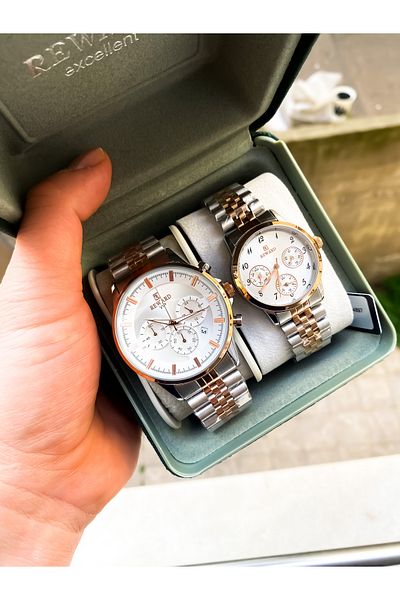 Reward Dear Couple Sleeve Waterproof Watch - with Original Box Bag