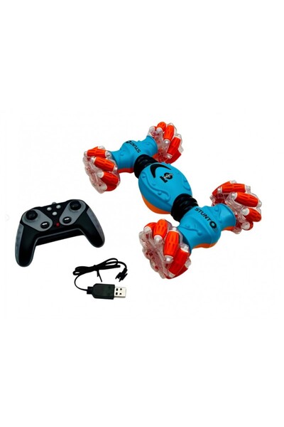 dekantoys Uzaktan Kumandalı Drift Atan Araba Dönen Yan Yan Giden Drift Atan Işıklı Akrobat Araba