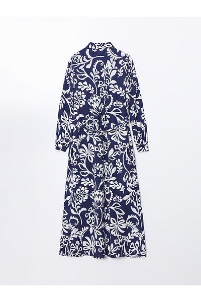 LC Waikiki Patterned Women's Shirt Dress
