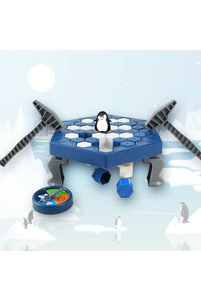 Bundera Set of 3 Penguin Ice Trap + Detective Game + Cup Game